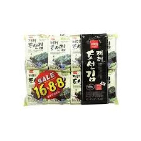WANG KR Saeng Seasoned Seaweed Laver 8+8