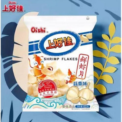 OISHI CN Shrip Chips Garlic flv 30g