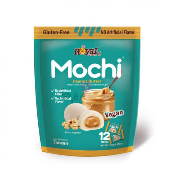 ROYAL FAMILY TW Packed Mochi Peanut Butter Flv 180g at osavmo.co.nz