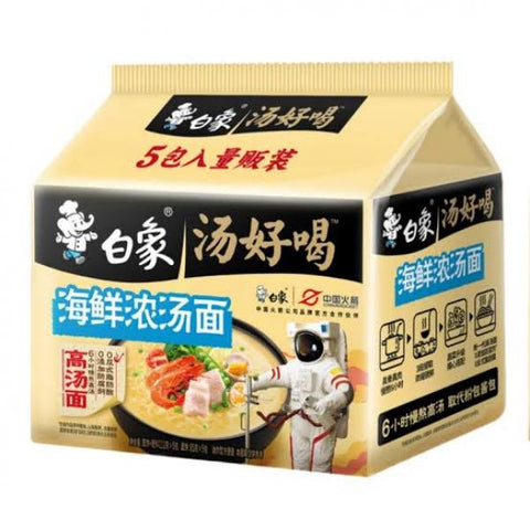 BAI XIANG CHN Instant Noodle Seafood Flv 113gx5
