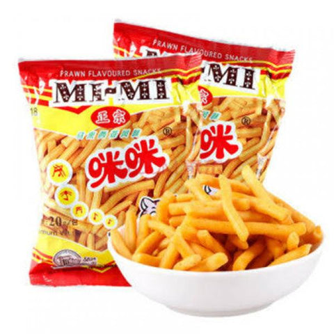 MI MI CN Prawn Stix 20g&16pks