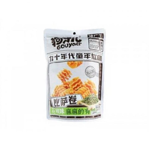 Gou Ya Er CHN Pizza Cracker Roll Pepper Flv 188g