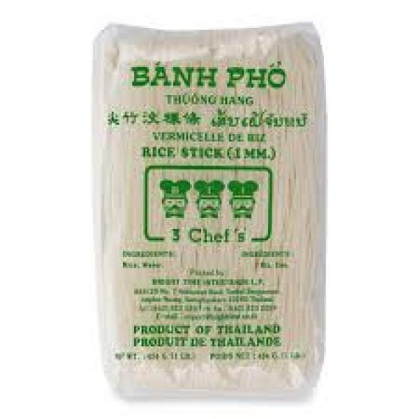 3 CHEFS TH Rice Stick 5mm 454g at osavmo.co.nz