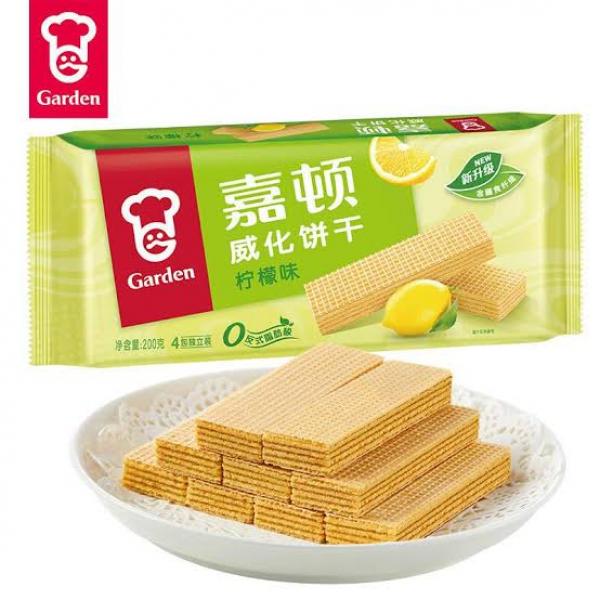 JIA DUN CHN Lemon Wafers 200g at osavmo.co.nz