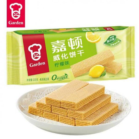 JIA DUN CHN Lemon Wafers 200g
