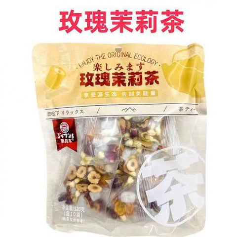 JI LIANG MU CN Rose&Jasmine Tea 60g