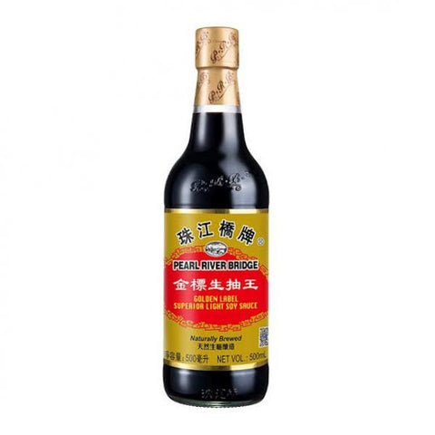 PEARL RIVER BRIDGE CN Gold Label Light Soy Sauce 500ml