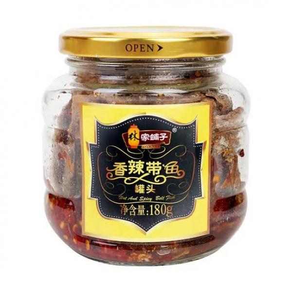 LIN JIA PU ZI CN Ribbon Fish Spicy Flv 180g at osavmo.co.nz
