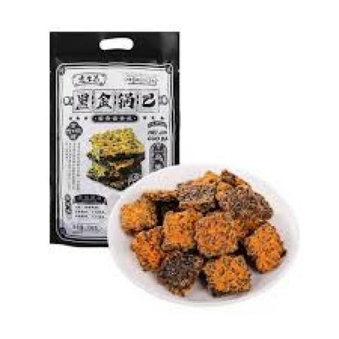 YI SHENG CHANG CN Black Rice Crust 208g (Crab Flv)