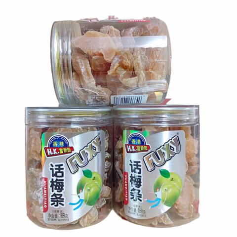 FU XING YUAN CN Pickled Plum Strip 188g