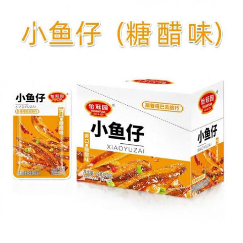 YI GUAN YUAN CN Anchovies Snack Sweet&Sour Flv 240g