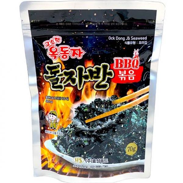 YTZ KR Stir Fried Seaweed BBQ Flavor 70g at osavmo.co.nz