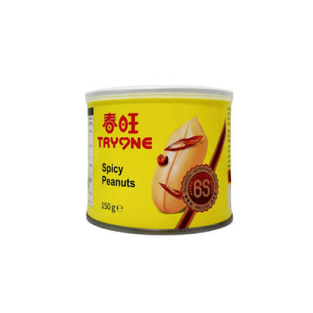 CHUN WANG CN Roasted Peanut Hot Spicy Flv 150g