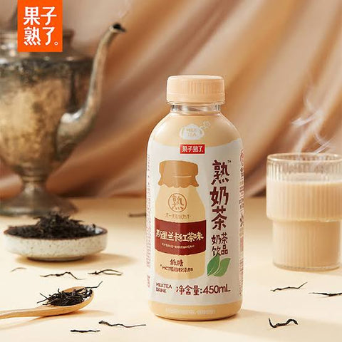 GUO ZI SHOU LE CN Milk Tea Srilankan Black Tea Flv 450ml