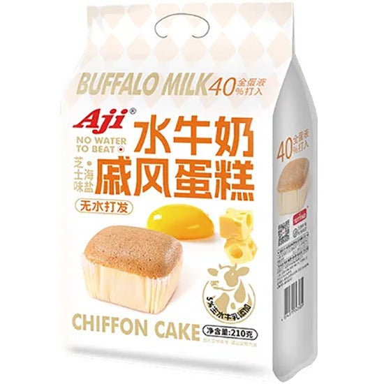 AJI CN Milk Chiffon Cake Sea Salt Cheese Flv 210g at osavmo.co.nz