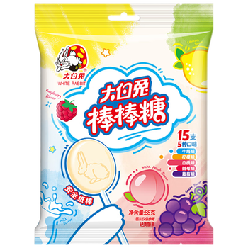 WHITE RABBIT CHN Lollipop 88g