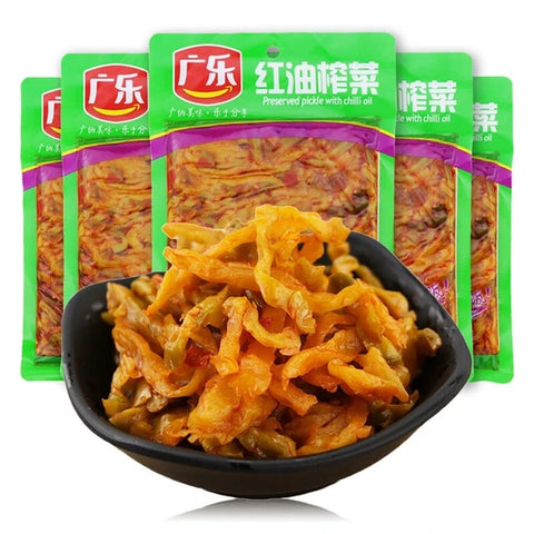 GUANG LE CN Red Chill Oil Muster 180g