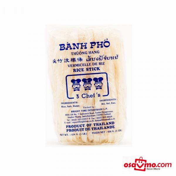 3 CHEFS TH Rice Stick 10mm 454g at osavmo.co.nz