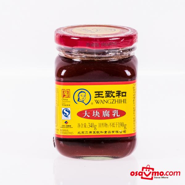 WANG ZHI HE CHN Bean Curd Red 340g at osavmo.co.nz