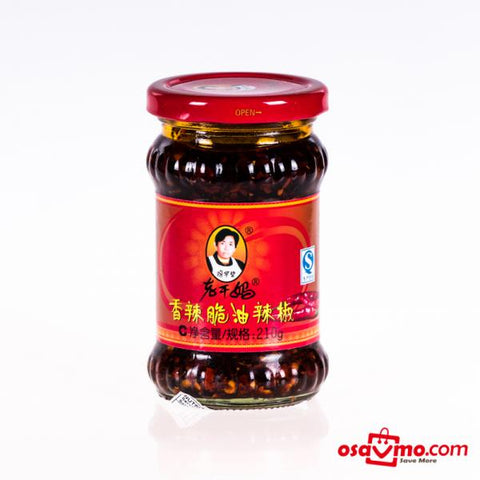 LAO GAN MA CN Hot Crispy Chili Sauce 210g