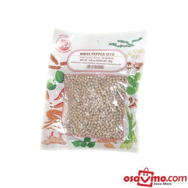 COCK TH White Pepper Seed 100g at osavmo.co.nz