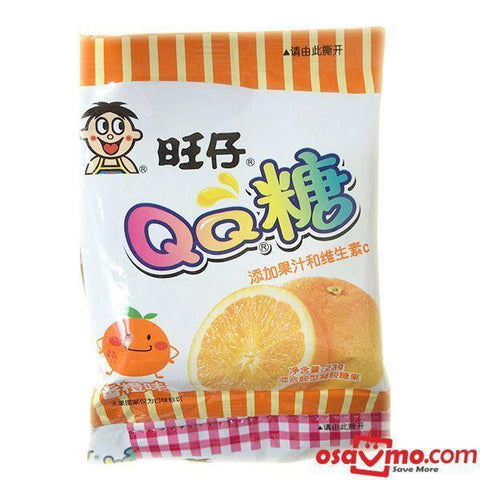 WANT WANT CHN QQ Gummies Orange Flv 23g