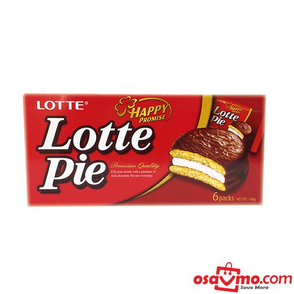 LOTTE KR Chocolate Pie 28gx6packs at osavmo.co.nz