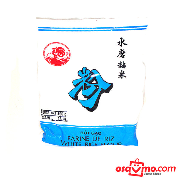 COCK TH White Rice Flour 400g at osavmo.co.nz