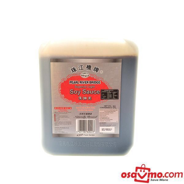 PEARL RIVER BRIDGE CN Superior Light Soy Sauce-8L at osavmo.co.nz