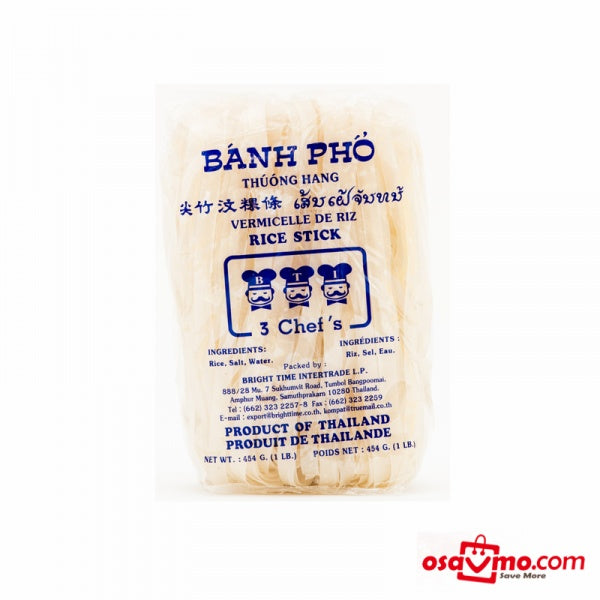 3 CHEFS TH Rice Stick 10mm-454g at osavmo.co.nz