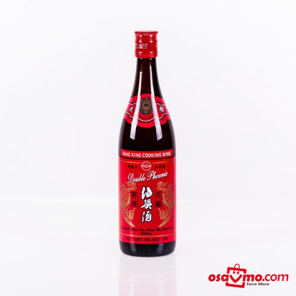 DOUBLE PHOENIX CN Shao Xing Cooking Wine 640ml at osavmo.co.nz