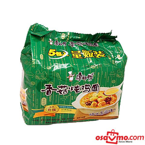 MR KANG CN Instant Noodle Mushroom Chicken Flv 105gX5