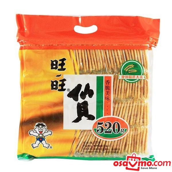 WANT WANT CHN Xian Bei Rice Crackers 520g at osavmo.co.nz