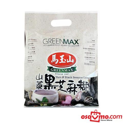 GREENMAX TW Yam& Black Seasame Cereal-455g