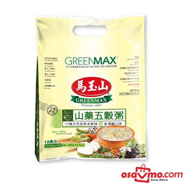 GREENMAX TW Yam & Multi Grains Cereal-35gx12bags at osavmo.co.nz