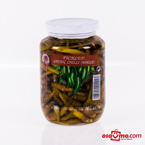 COCK THAI Pickled Green Chilli 454g