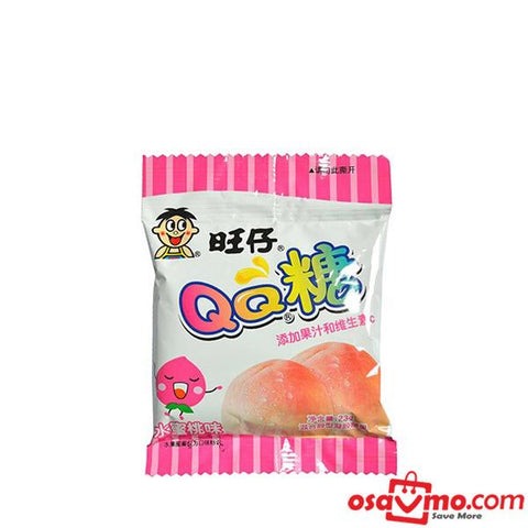 WANT WANT CHN QQ Gummies Peach Flv 23g