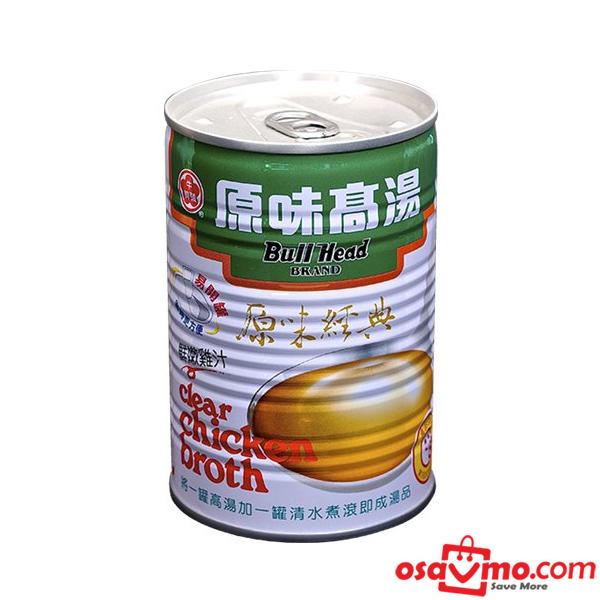 BULL HEAD TW Clear Chicken Broth 411g at osavmo.co.nz
