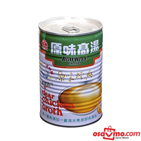 BULL HEAD TW Clear Chicken Broth 411g