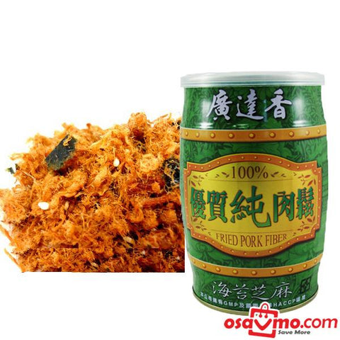 KUANG TA HSIANG Pork Fried Floss Seaweed Flv 227g