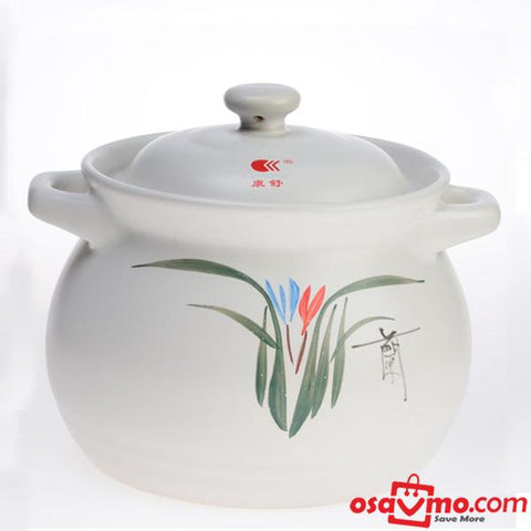 KANG SHU CN White #13 Clay Pot 4.3L