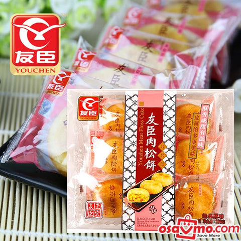 YOU CHEN CN Meat Floss Cake 208g /(6 mini packs)