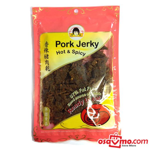 FOODPRO NZ Hot&Spicy Pork Jerky 130g at osavmo.co.nz