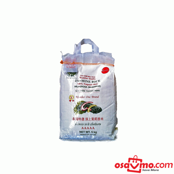 NO.1 TH TOP Jasmine Rice 5kg at osavmo.co.nz