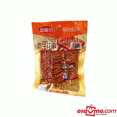 JIN MO FANG CN Spicy Bean Curds 90g(Chicken Lan hua Chuan)