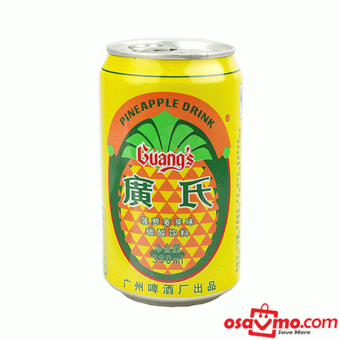 GUANG SHI CN Pineapple Malt Soda 330ml*6