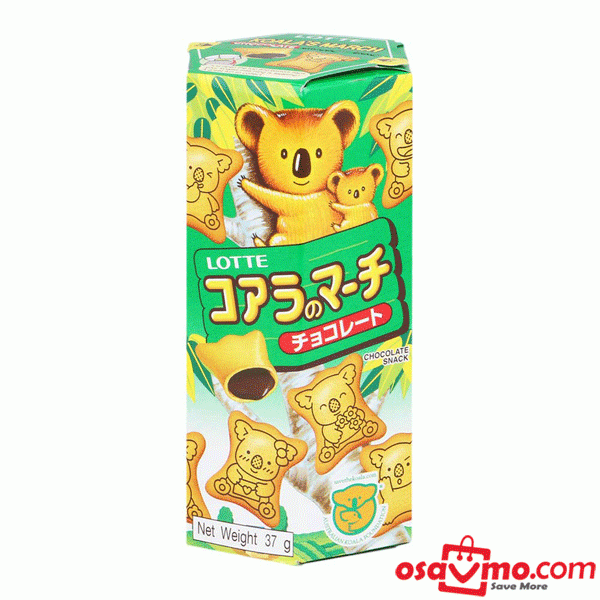 LOTTE TH Koala Chocolate FLV Snack 37g at osavmo.co.nz