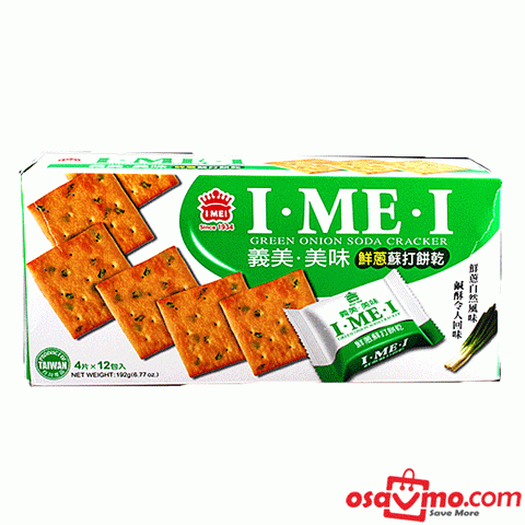 I MEI TW Cracker Green Onion 192g