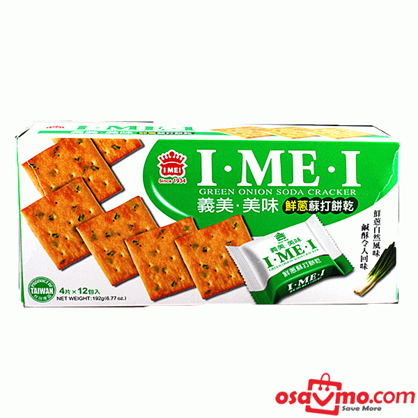 I MEI TW Cracker Green Onion 192g at osavmo.co.nz