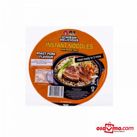 WEI LIH TW Instant Bowl Noodle with Roast Pork 200g